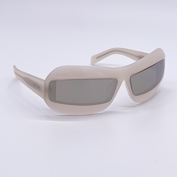 NEW PRADA SUNGLASSES IVORY WHITE PRADA EYEWEAR PR30YS - Picture 9 of 12